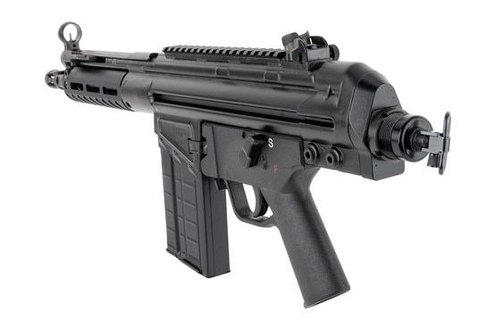PDWR PTR-105 Pistol features an M4 style endplate and sling swivel